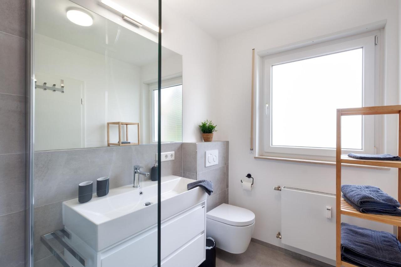 Modernes Apartment *Liobablick Nr. 4* - Fewo In Fulda/Petersberg بيترسبرغ المظهر الخارجي الصورة